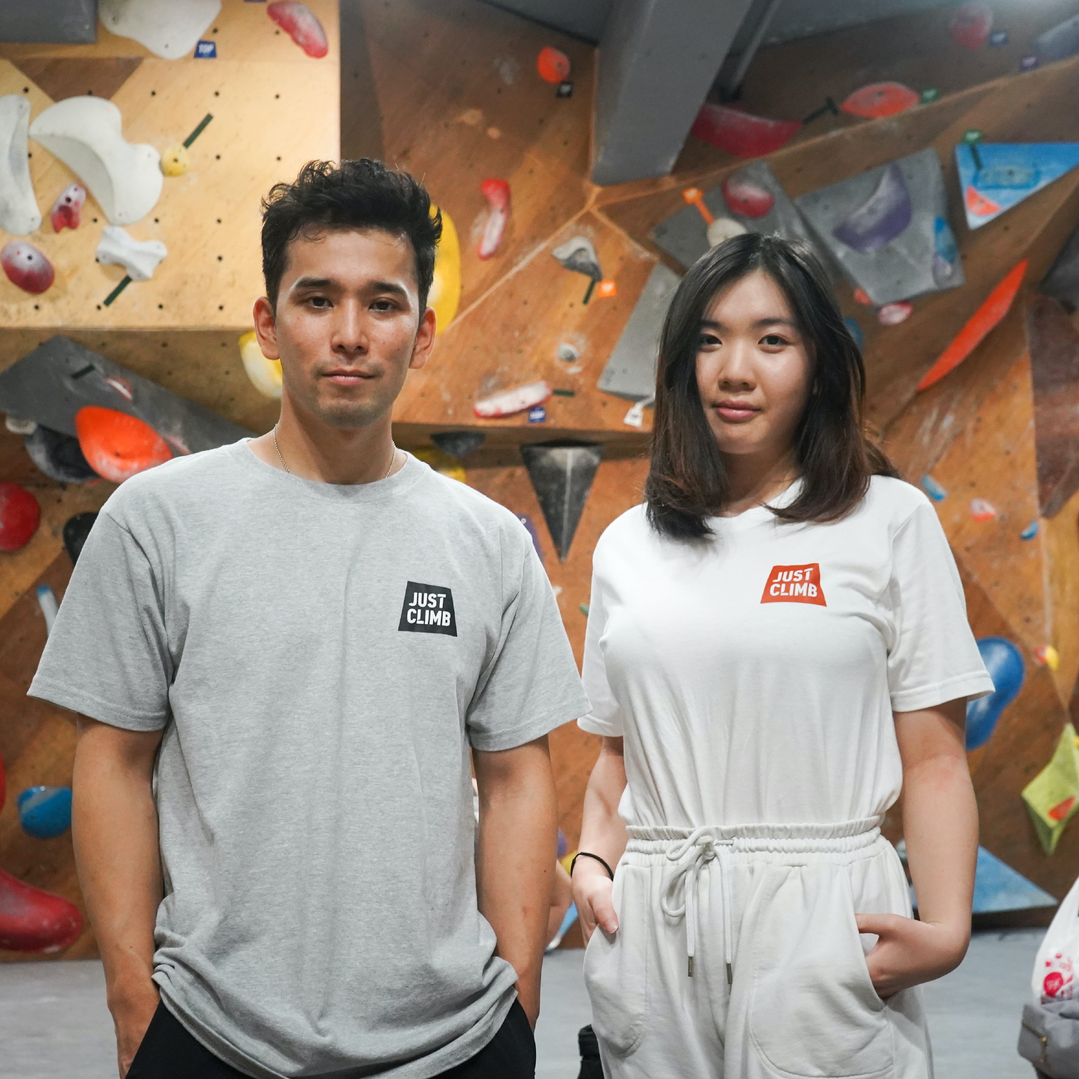 JUSTCLIMB tee